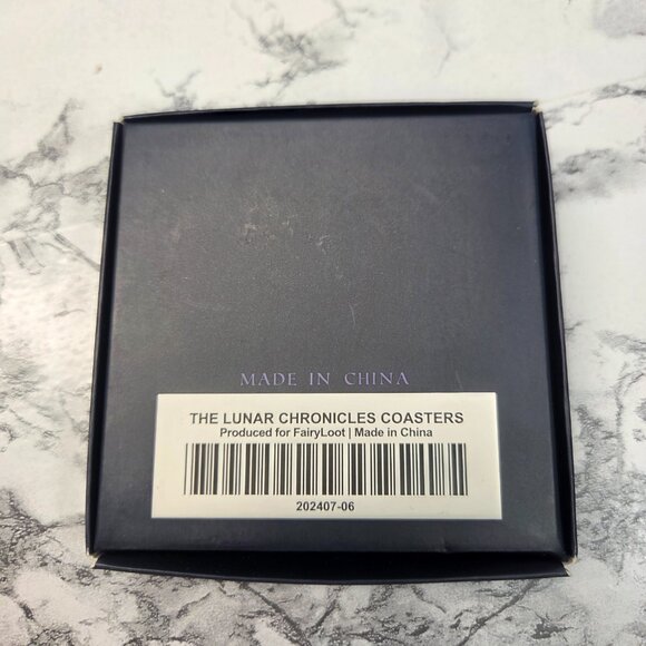 Fairyloot The Lunar Chronicles Coaster Set - Picture 3 of 7